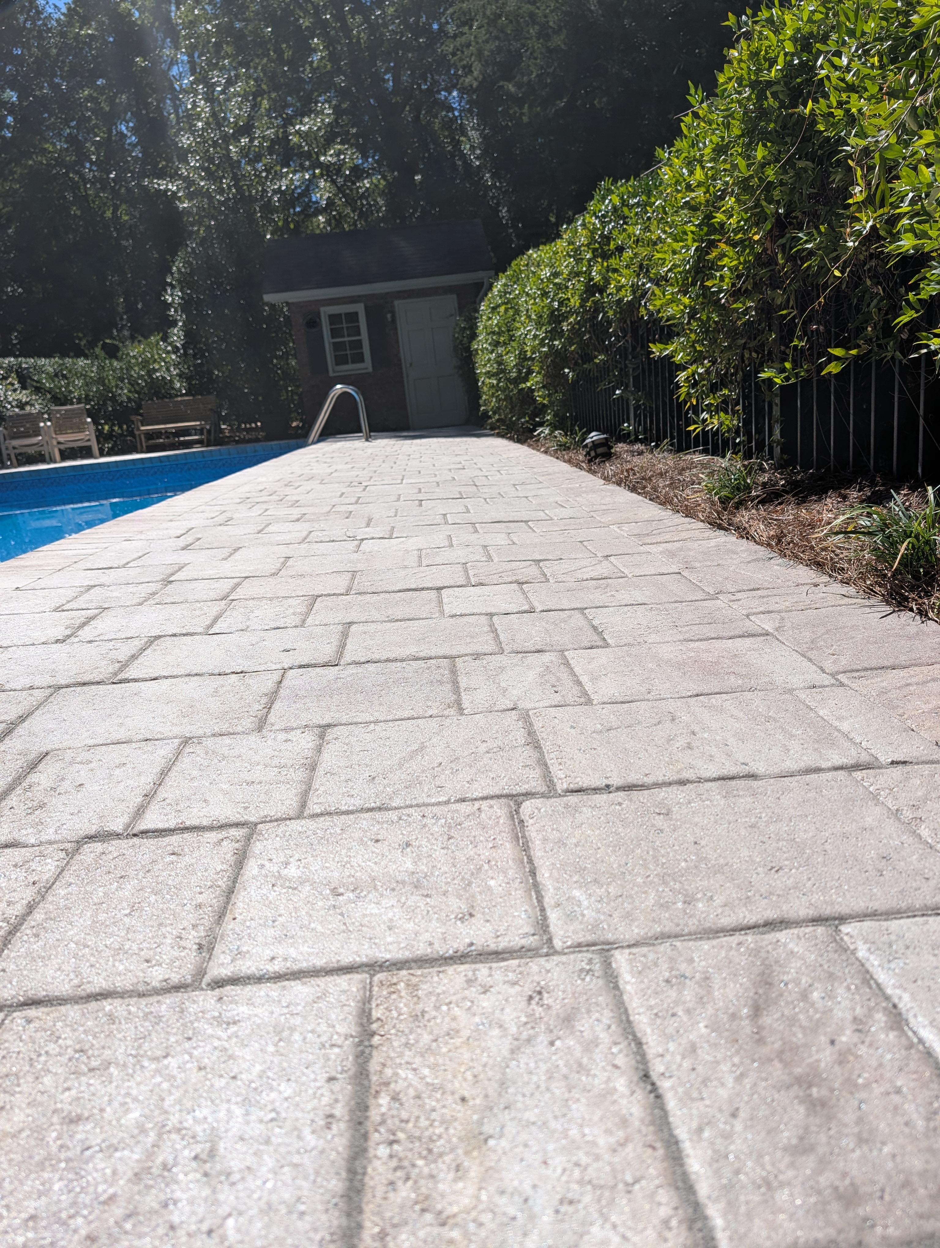 Pavers after sand and seal greenwood