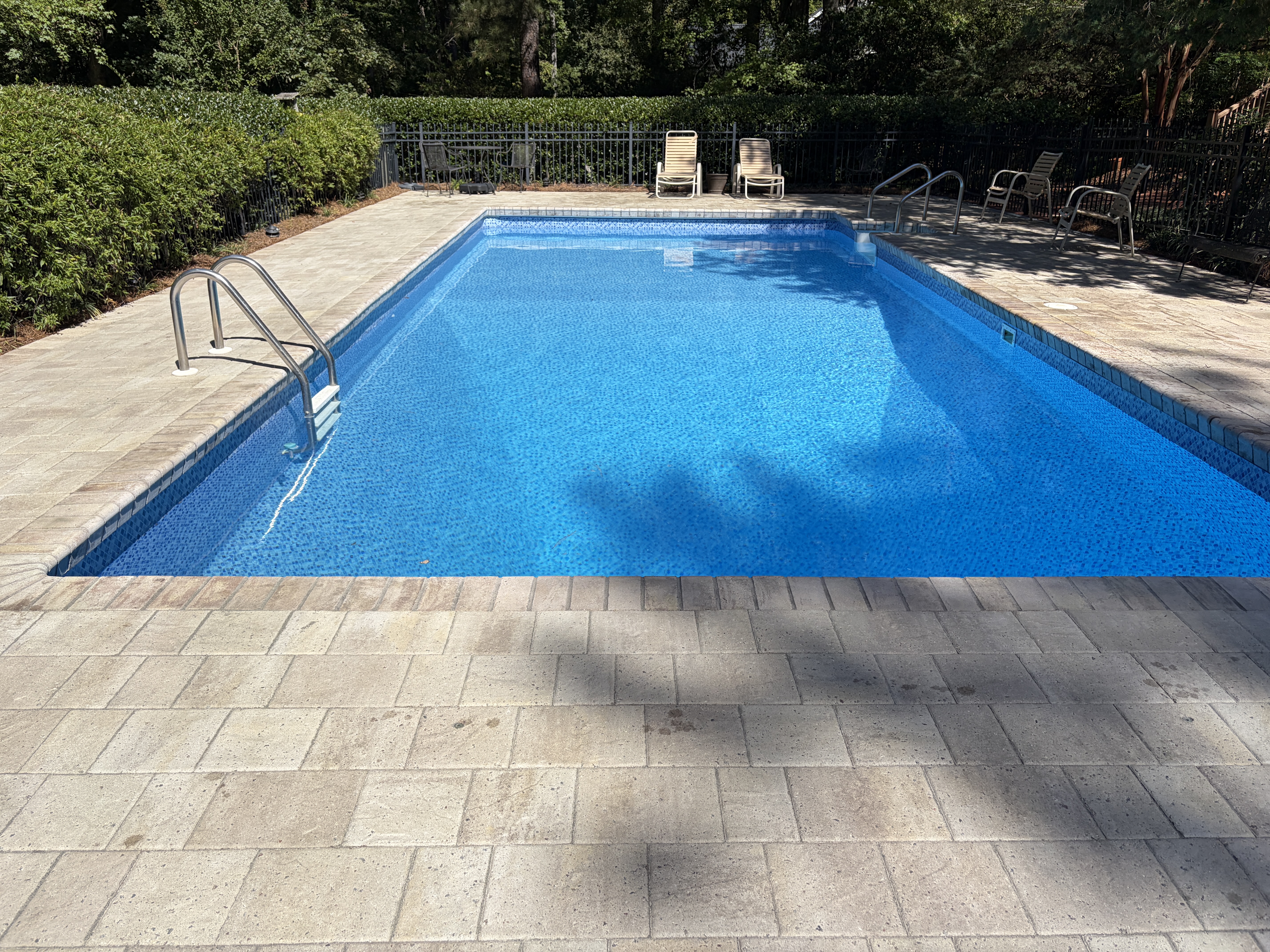Pavers after sand and seal greenwood