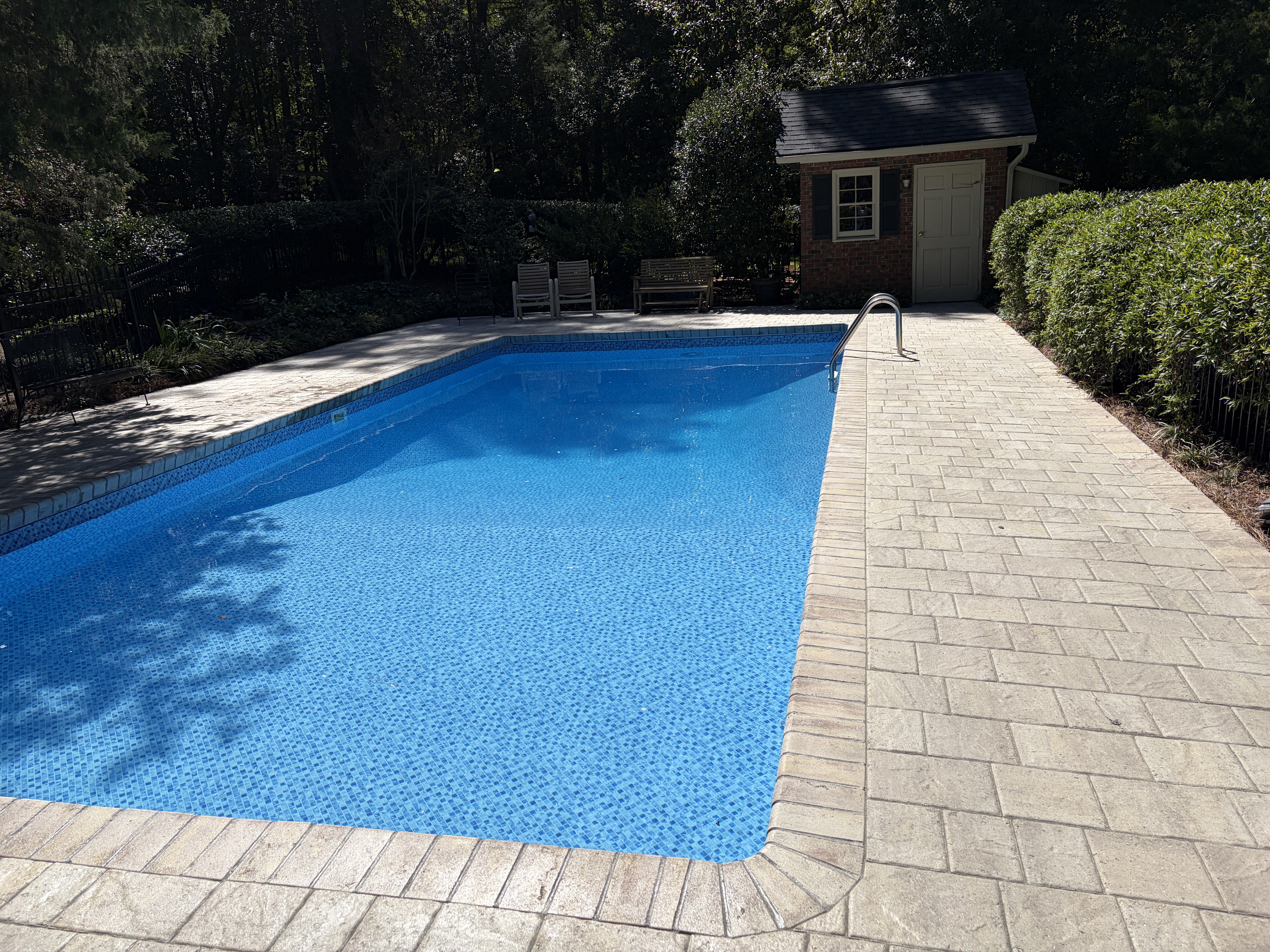 Pavers after sand and seal greenwood
